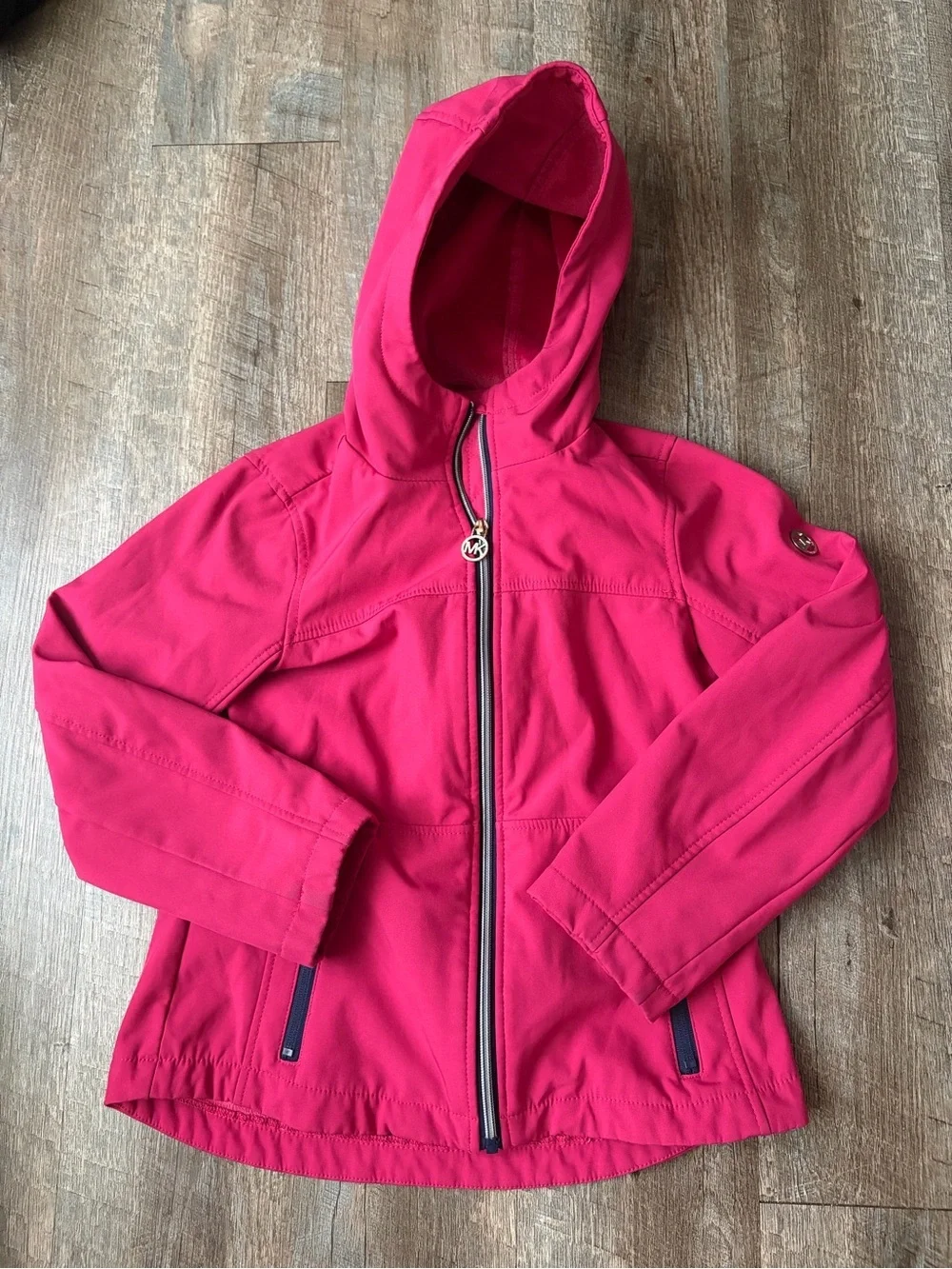 MICHAEL Michael Kors Pink Hooded Raincoat